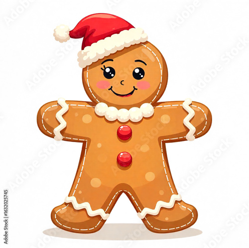 Christmas gingerbread cookie