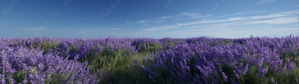 Obraz premium Lavender fields hdr 360 degree panoramas nature