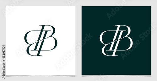 BB Initial Letter Logo Vector Element , Initial Logo for Brand Vector Design Graphic