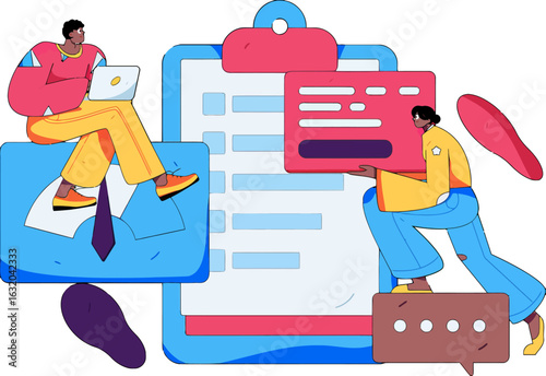 Creative team collaborating on digital form design, streamline workflow with modern interfaces, ensuring seamless data entry and efficient communication, boosting productivity and success