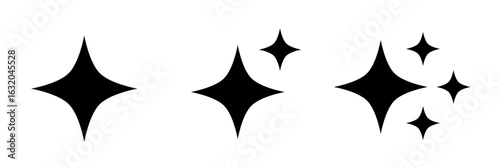 Artificial intelligence icon. Ai star icon.