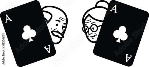 Vector Illustration of Fun Interaction at Home