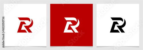ER or RE Initial Letter Modern Logo Vector Element , Initial Logo for Brand Vector Design Graphic