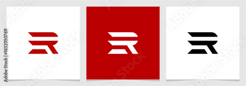 ER or RE Initial Letter Modern Logo Vector Element , Initial Logo for Brand Vector Design Graphic