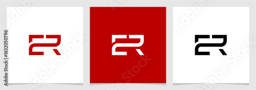ER or RE Initial Letter Modern Logo Vector Element , Initial Logo for Brand Vector Design Graphic