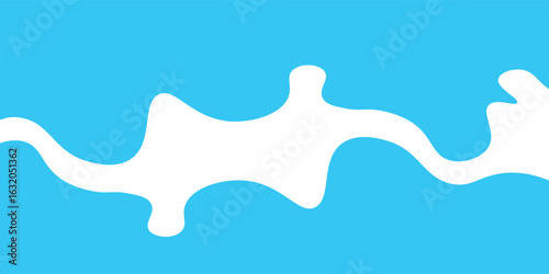 milk splash, milk simple shape for banner background, milk waves, milk splashes for advertising dairy products