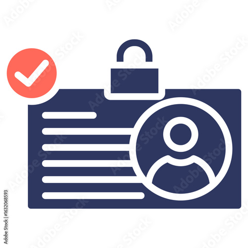 Identity glyph color icon