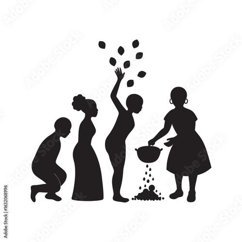 Generational Justice Land Return Silhouette
