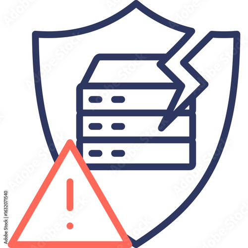 Breach line color icon