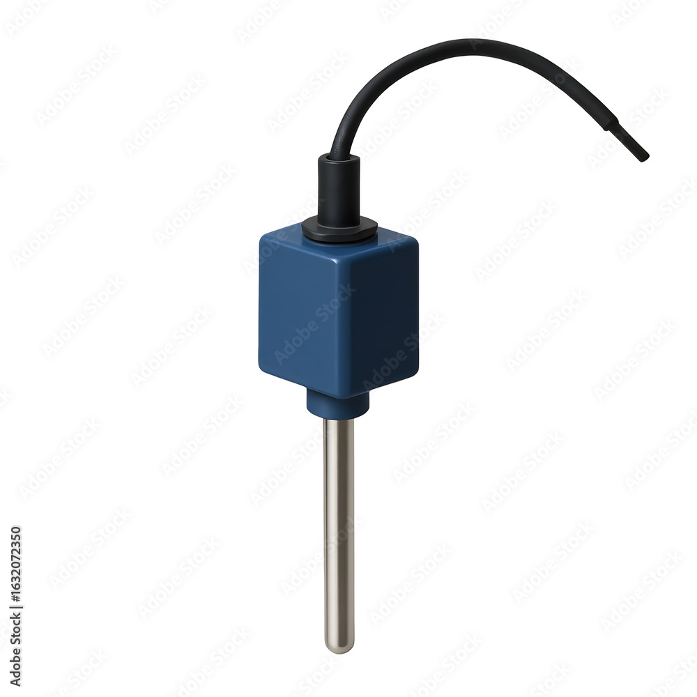 Fototapeta premium Digital Temperature Sensor with Cable