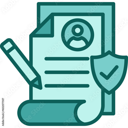 Consent solid icon