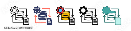 Data Processor multiple icon