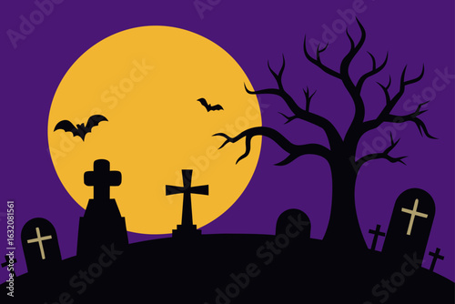spooky halloween background