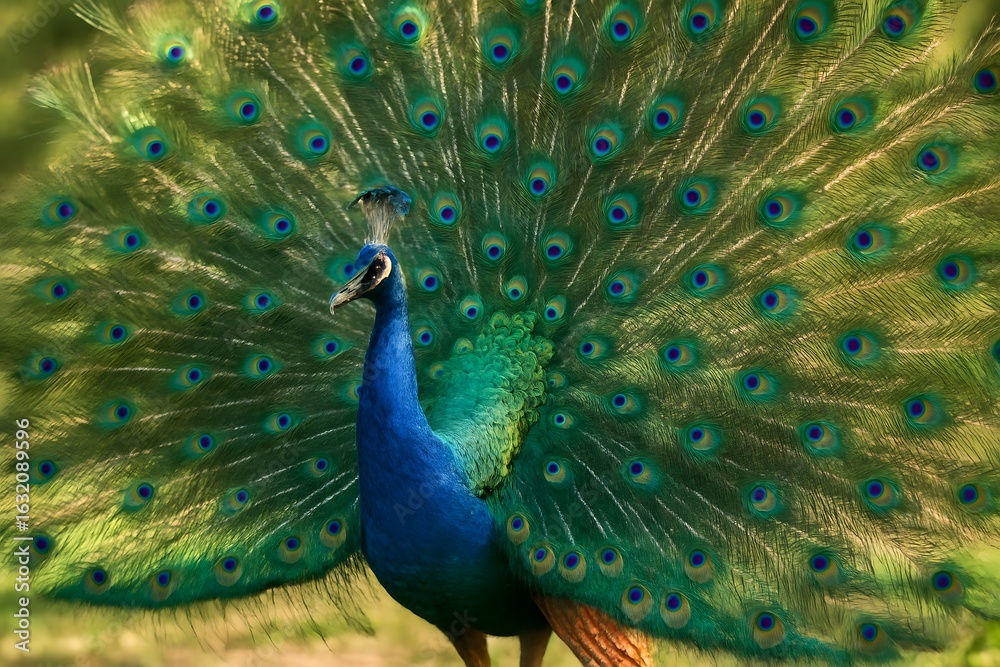 Obraz premium peacock with feathers