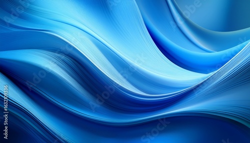 abstract background with smooth waves in blue tones blue backgrounds abstract