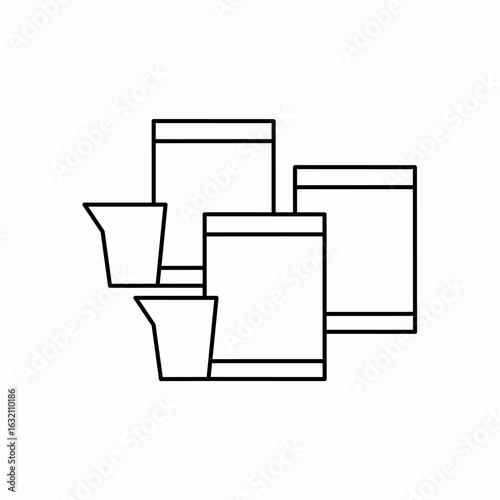 Soap box vector icon with outline. Soap box symbol. Vector icon