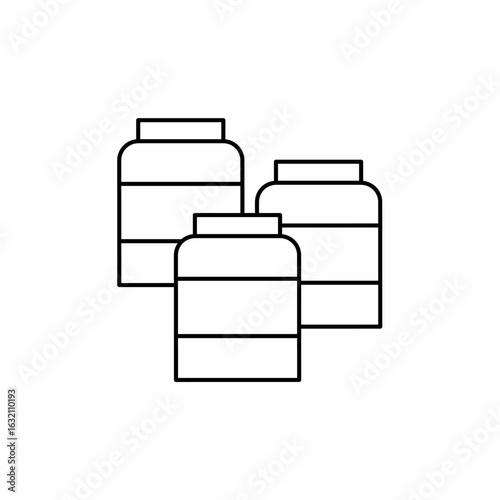 Soap box vector icon with outline. Soap box symbol. Vector icon