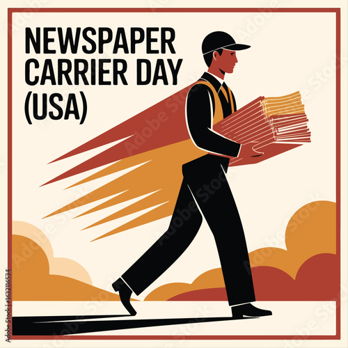 International Newspaper Carrier Day USA · Newspaper Delivery Celebration.