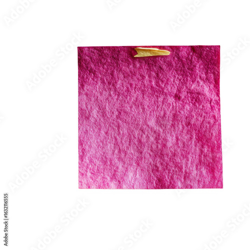 Close-up of vibrant pink fabric