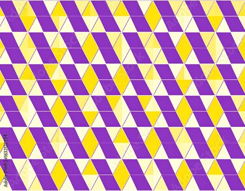 Geometric pattern of triangles