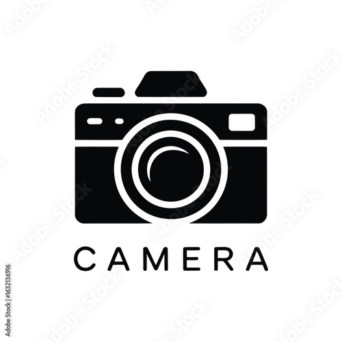 Camera logo design, Vector design, Illustration, Logo Design, Logo Symbol