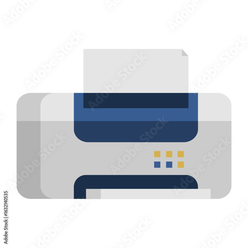 Drucker - farbiges Icon