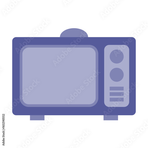 Microwelle - farbiges Icon