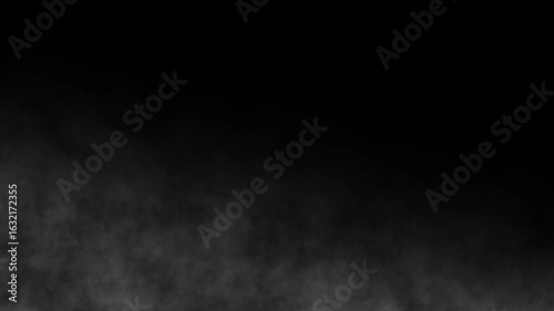 smoke fog overlay, dark misty atmospheric background for spooky horror scenes thriller video effects cinematic transitions suspense intros haunted visual elements

