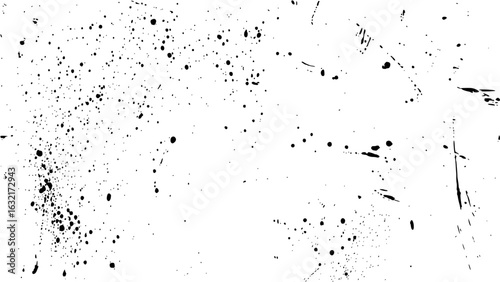 Speckle grain dot white paper noise texture with distress effect vector illustration pattern background. Dirty or dust film grain speck grit grunge overlay on white background grain noise particles