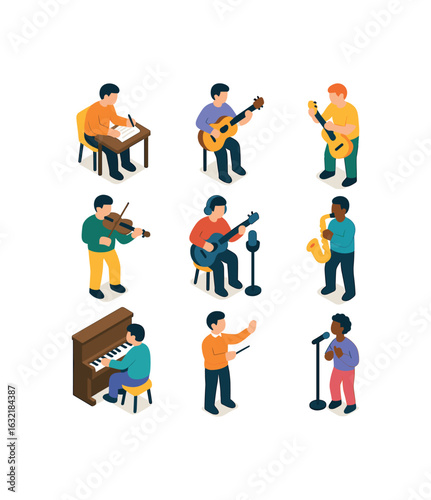 Musical Icon Grid