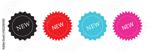 sale price stickers and labels, star and rosette, sunburst, callout and splash, stamp and tag badges.