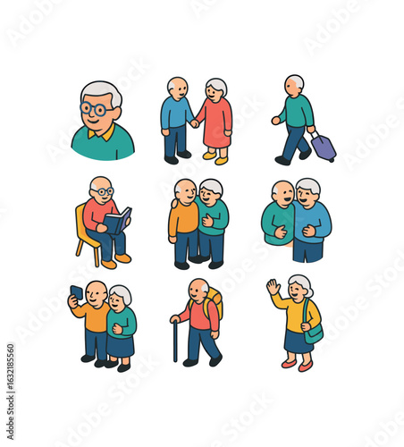 Retirement Icon Collection