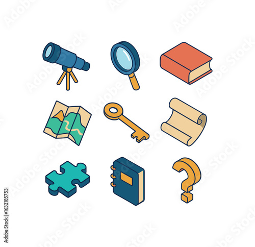 Curiosity Icon Grid