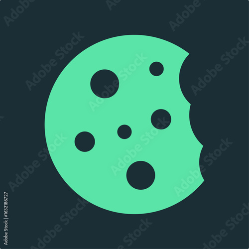 Cookies trendy applicable important vector Illustration design exquisite colorful background