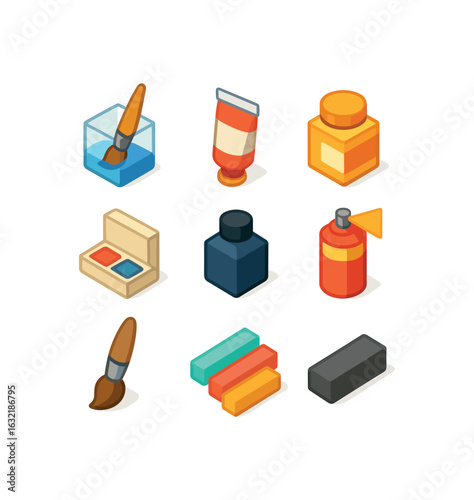 Isometric Art Icons
