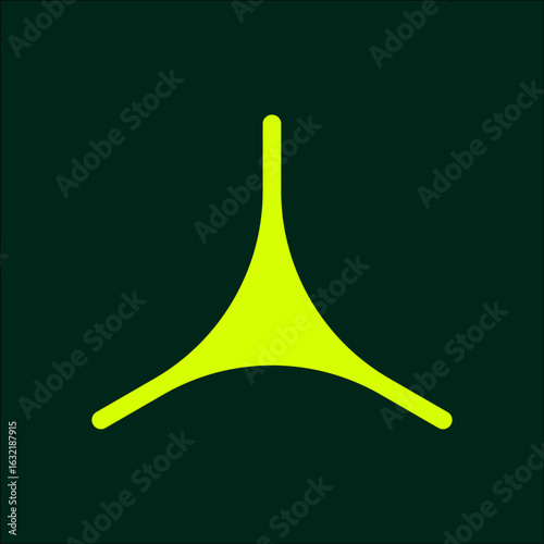 Flat-style renewable energy and sustainability vector icon set on a dark green background.