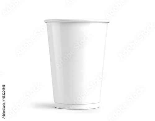Wallpaper Mural Blank white disposable coffee cup Torontodigital.ca