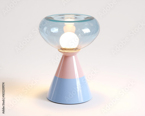 Small lamp interior design and decoration - Ai generative