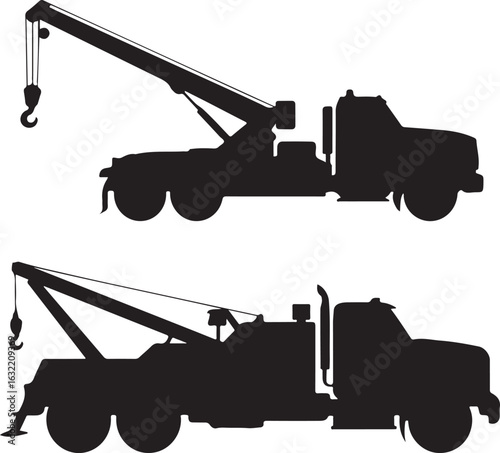 heavy duty construction crane