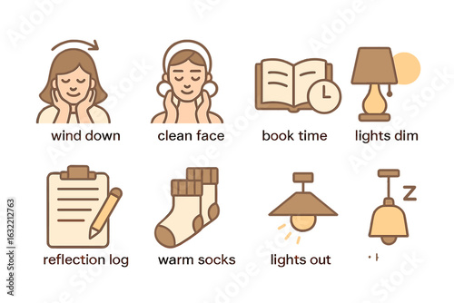 Tips for nighttime routine to promote relaxation and better sleep quality while winding down