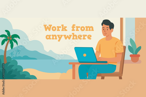 Work from Anywhere Illustration