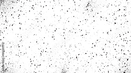 Dirty or dust film grain speck grit grunge overlay on white background grain noise  grunge dust overlay background with black textured design on white canvas suitable for creative editing projects