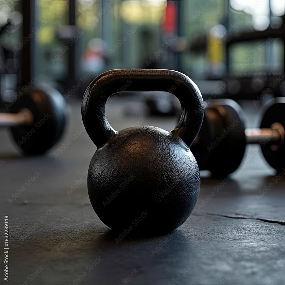 Fototapeta premium Abstract gym and fitness room interior for background.created with the help of artificial intelligence.