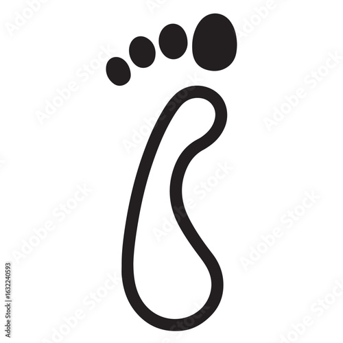 Silhouette Style Vector Minimal Food Print Logo Design – Creative and Clean Graphic Template for Organic Brands, Restaurants, Food Packaging, Culinary Businesses, and Natural Product Identity in EPS F