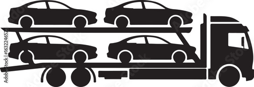 car silhouette vector