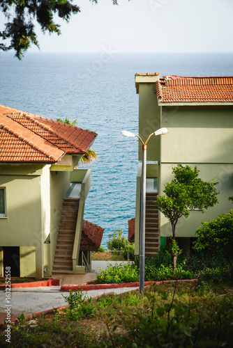 hi-tech house by sea