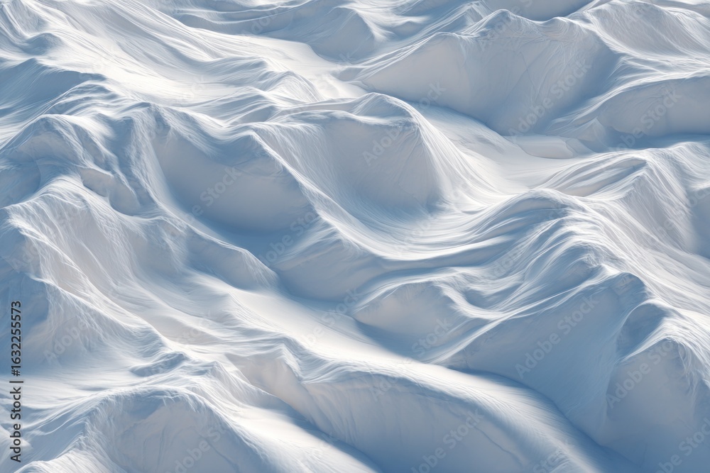 Fototapeta premium Snowy mountain range texture