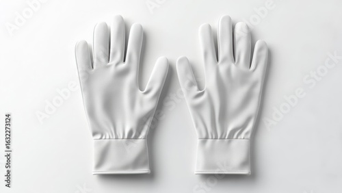 Wallpaper Mural Pair of white work gloves (1) Torontodigital.ca