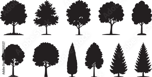 Tree Silhouette Collection