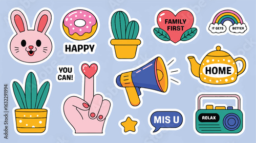 easter icons set